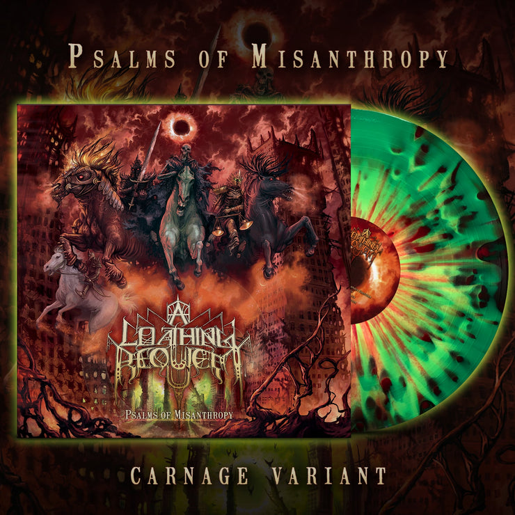 A LOATHING REQUIEM - Psalms of Misanthropy 12" [Carnage Variant]